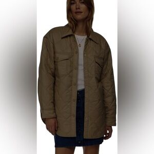 Aritzia Wilfred Free The Ganna Quilted Barn Jacket